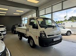 Kia Bongo truck in showroom