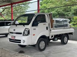 Kia Bongo truck under covered area